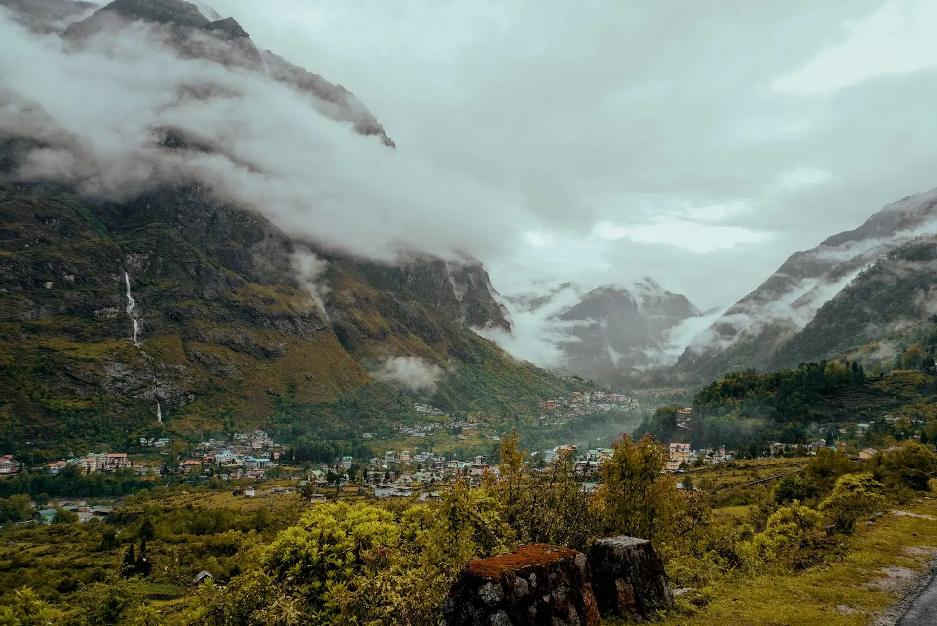 Scenic view of Sikkim