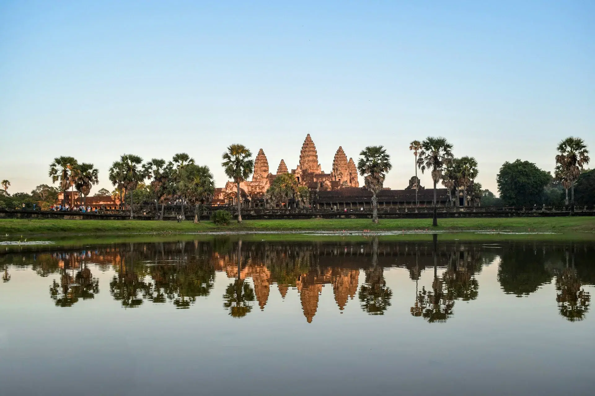 Scenic view of Cambodia