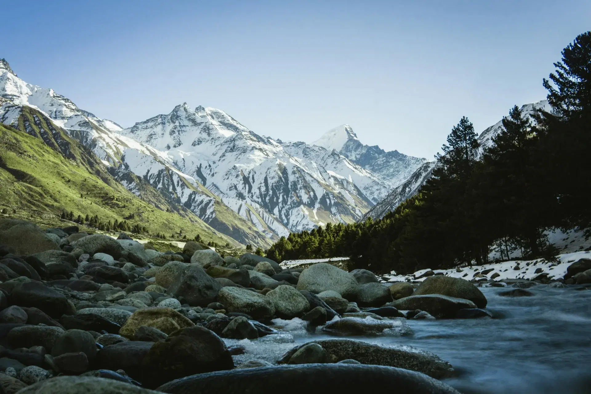 Scenic view of Himachal