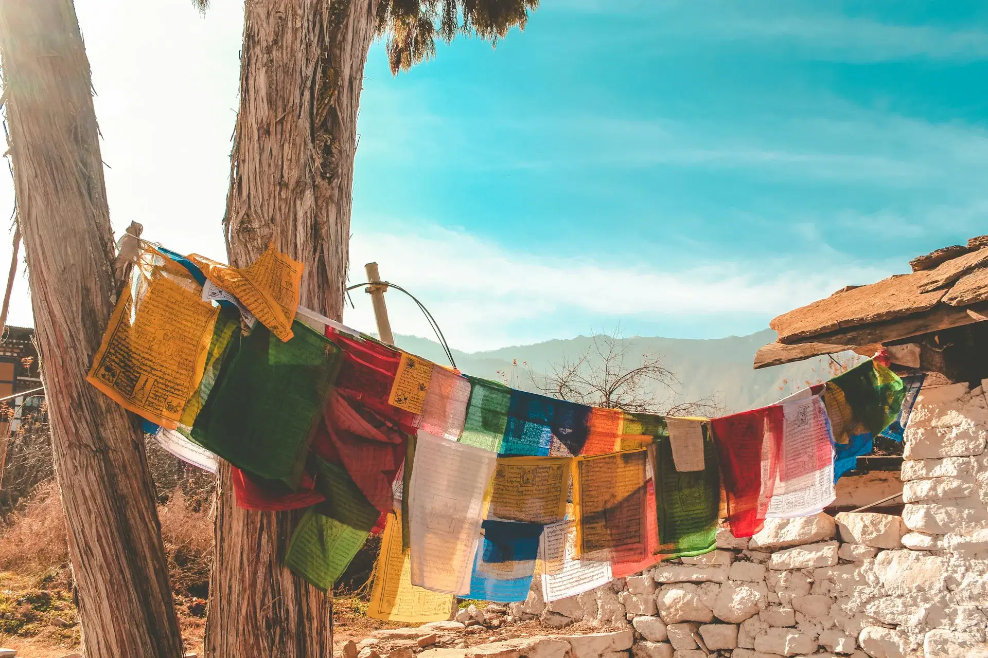 Scenic view of Bhutan