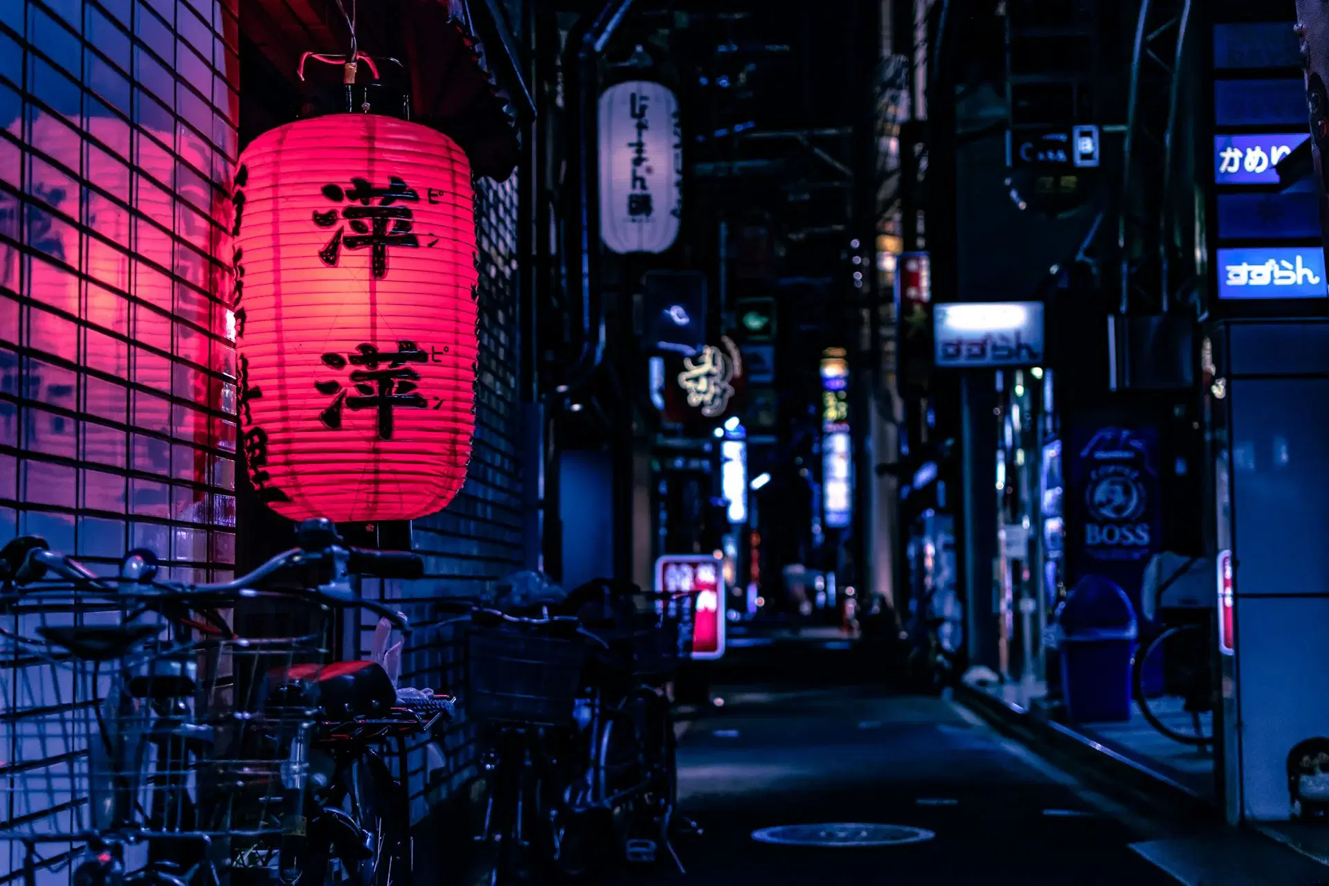 Scenic view of Japan